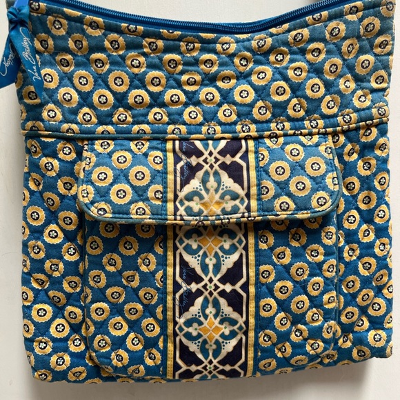 Vera Bradley Riveria Blue hipster with accessory - Picture 2 of 8